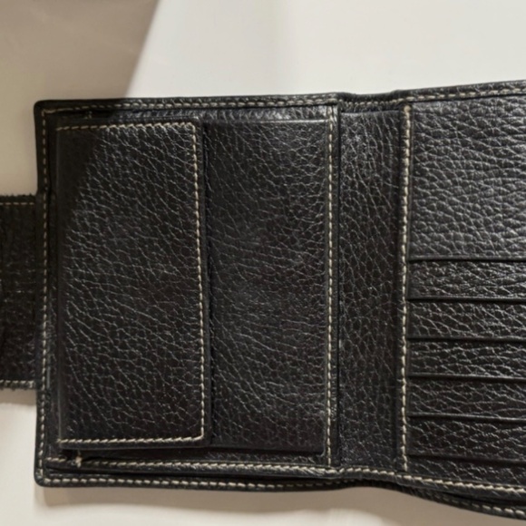 Gucci Black / Red Leather Wallet - Picture 2 of 3